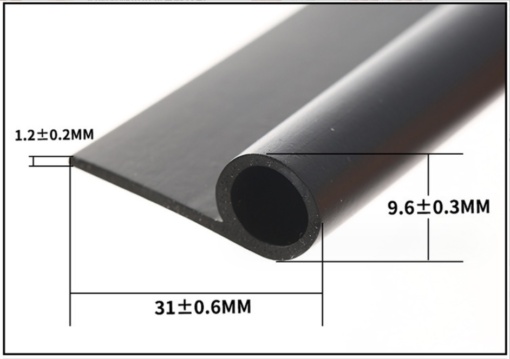Gioăng cao su chữ P cửa xe tải